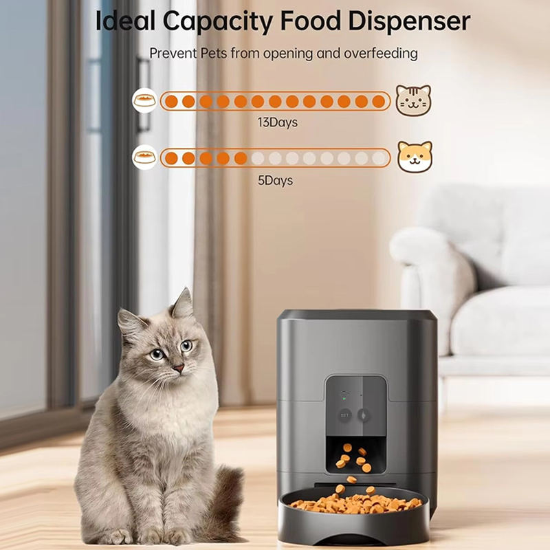 Automatic Smart Feeding Bowl with Sensor – Food Dispenser for Cats & Dogs