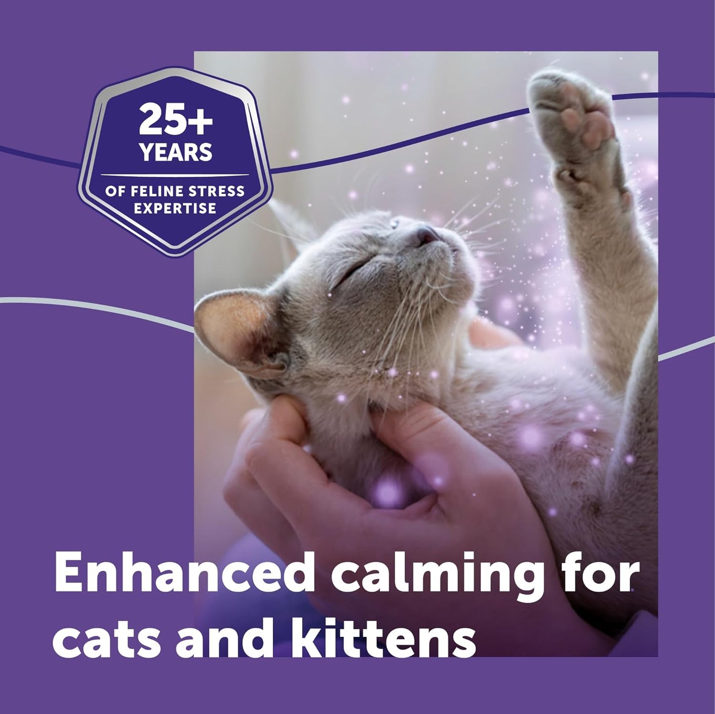 Anti-Stress Cat Calming Diffuser with Pheromone for Anxiety Relief