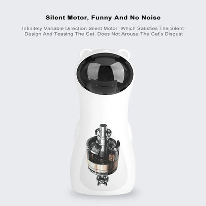 Automatic Cat Laser Toy – Interactive Laser Pointer for Indoor Cat Training